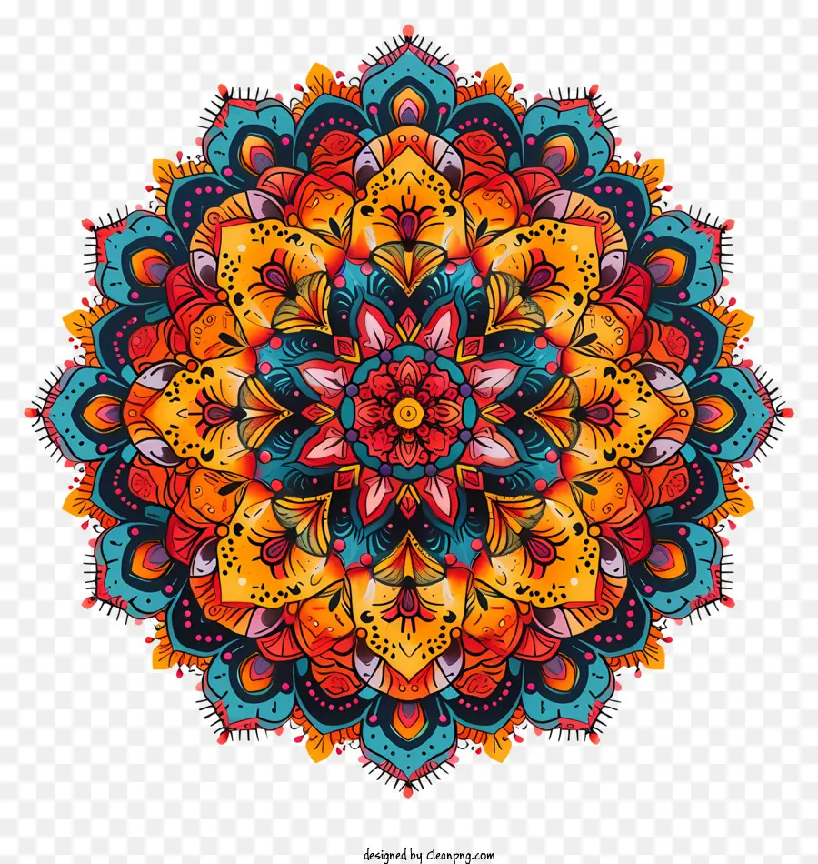 Mandala，Design Circular PNG