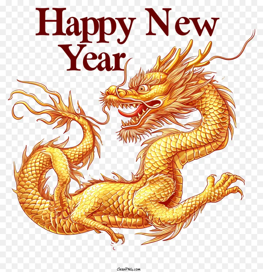 Dragão，Ano Novo Chinês PNG