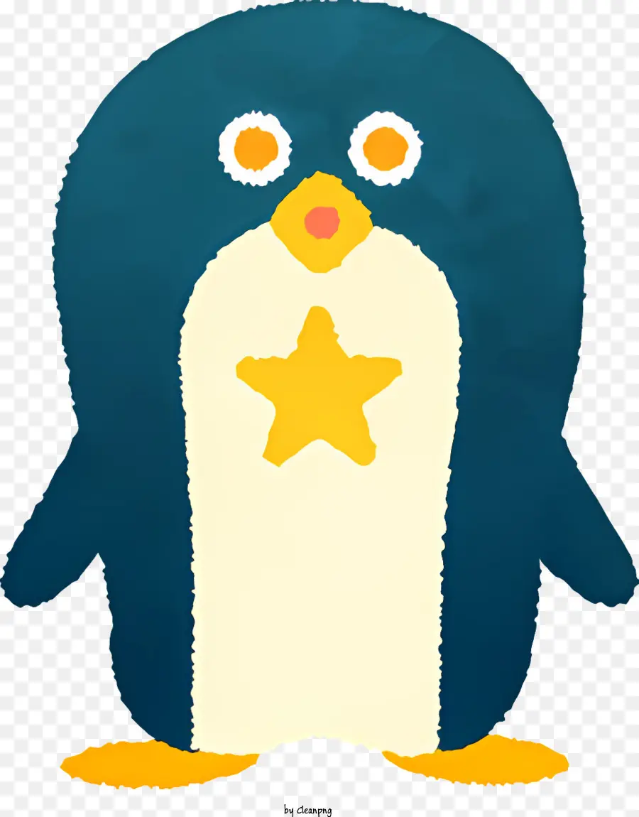 Cartoon Penguin，Pinguim Em Um Terno PNG