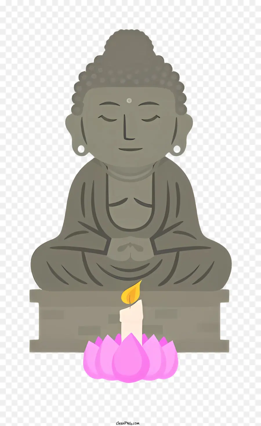 Bodhi Dia，Estátua Budista PNG