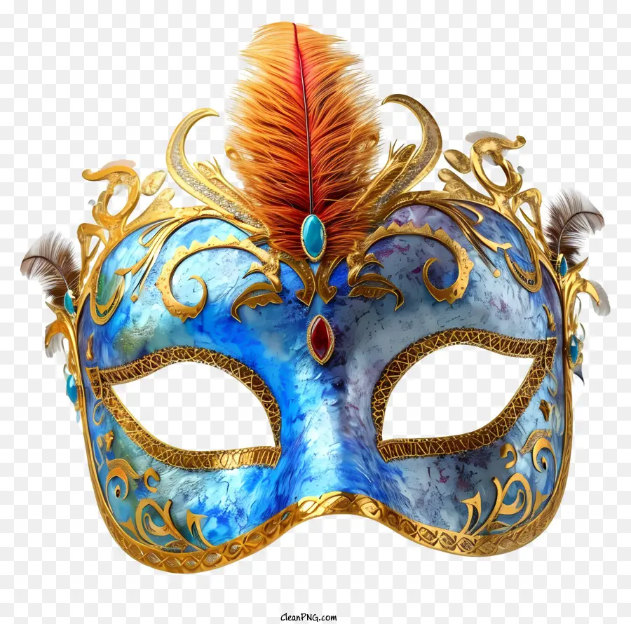 Máscara De Carnaval Realista，Máscara Masquerade PNG