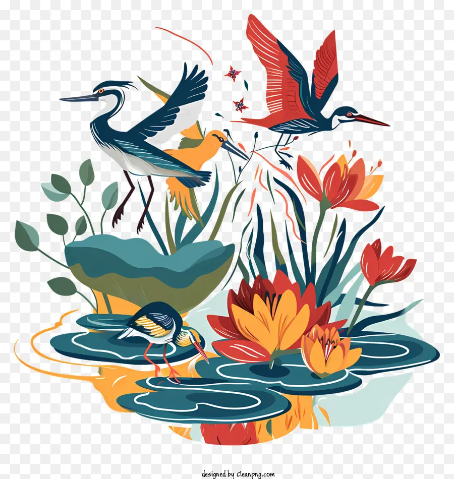 Dia Mundial Das Zonas Húmidas，Aves PNG
