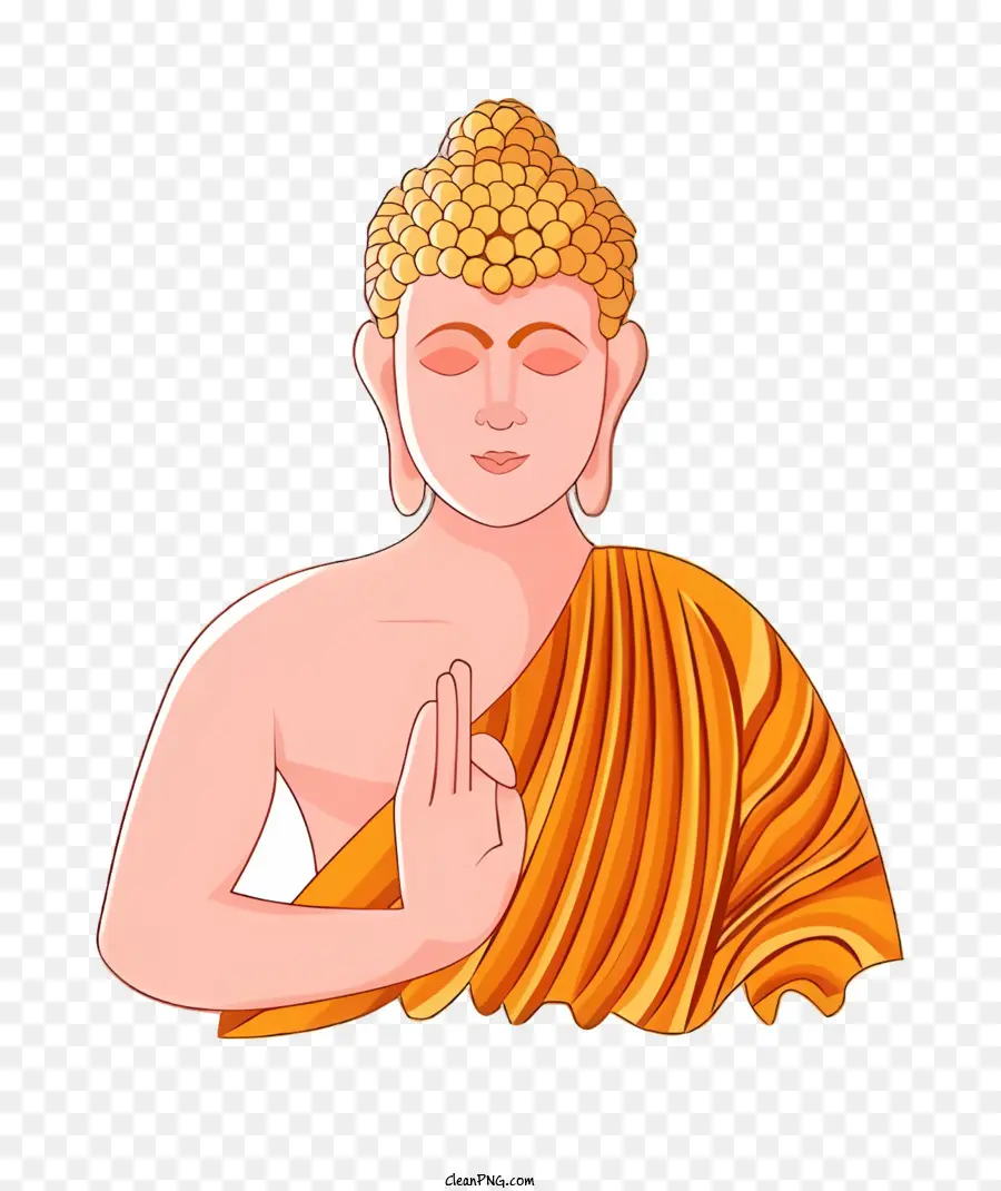 Bodhi Dia，Estátua Budista PNG