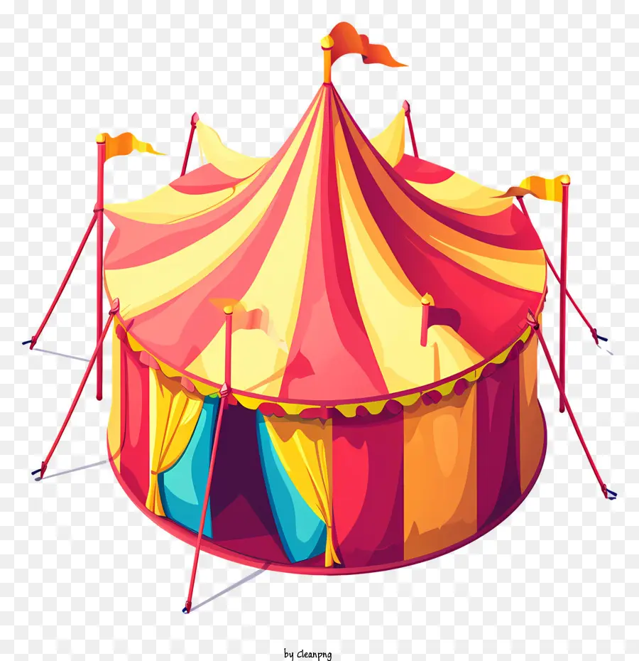 Tenda De Carnaval，Tenda Do Circo De Desenho Animado PNG