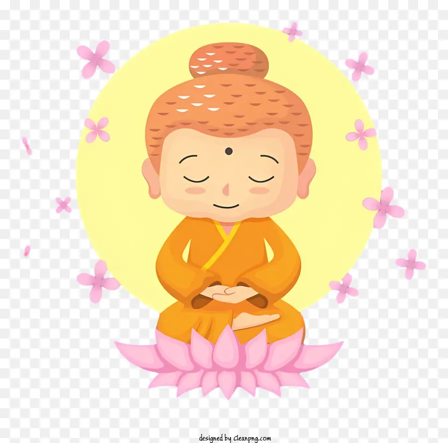 Bodhi Dia，Lotus Meditation PNG