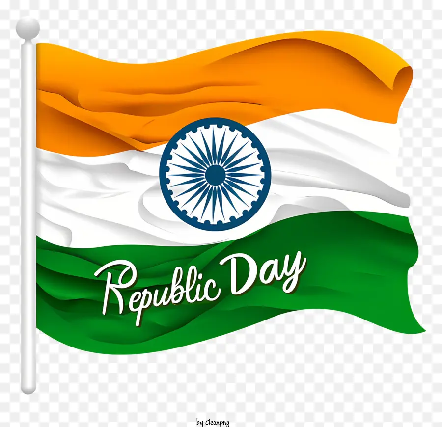 Dia Da República Da índia，Indian Flag PNG