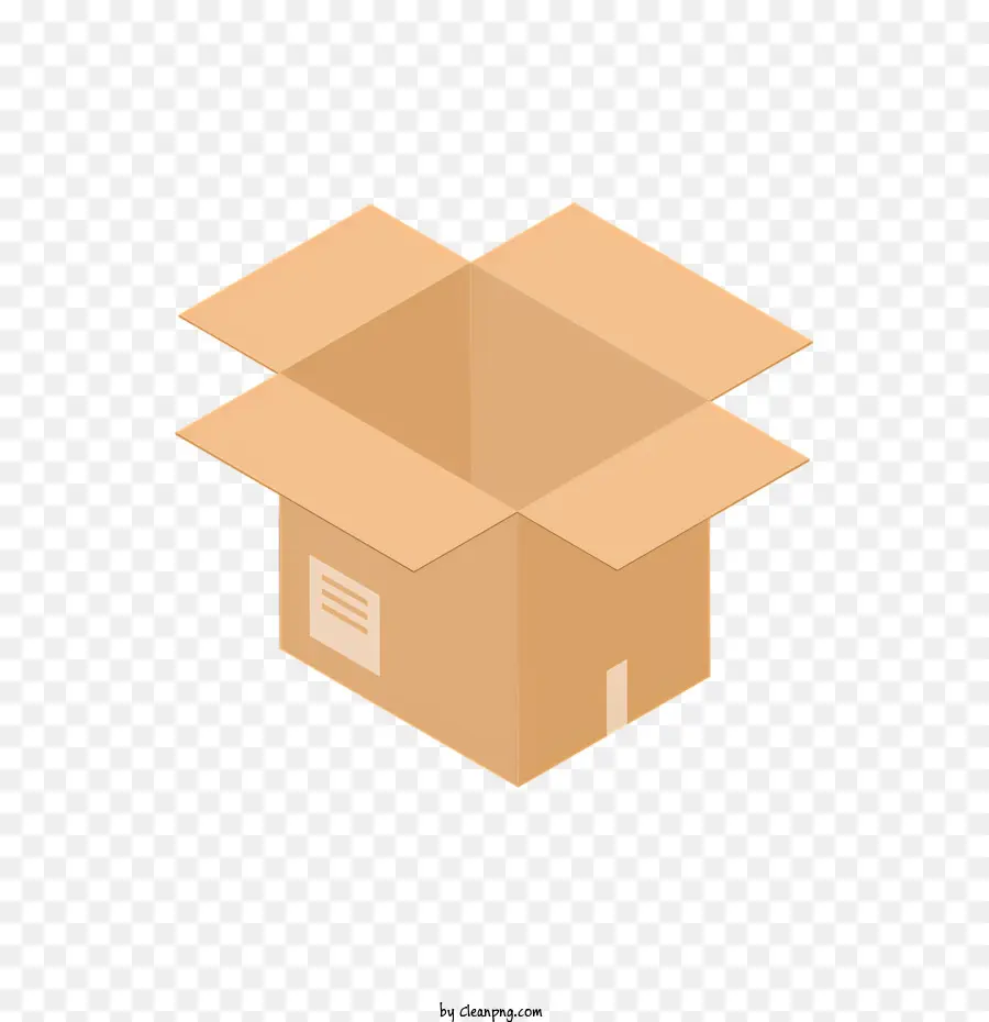 Cardboard Box，Aba Superior PNG