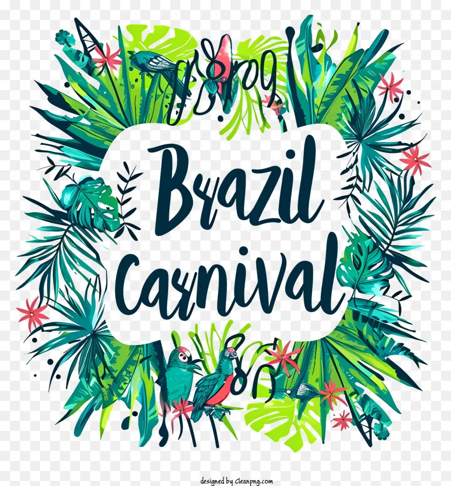 Brasil Carnaval，Coroa De Flores PNG