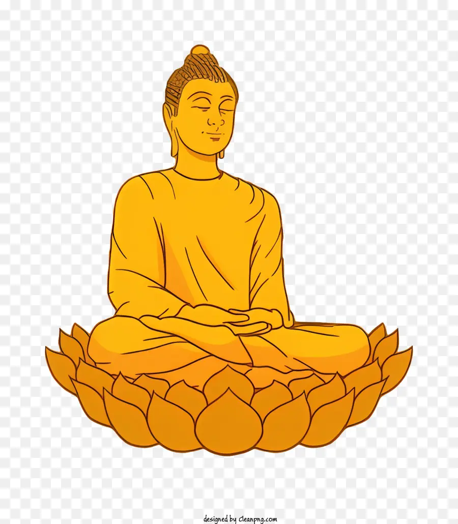 Bodhi Dia，Estátua De Buda PNG
