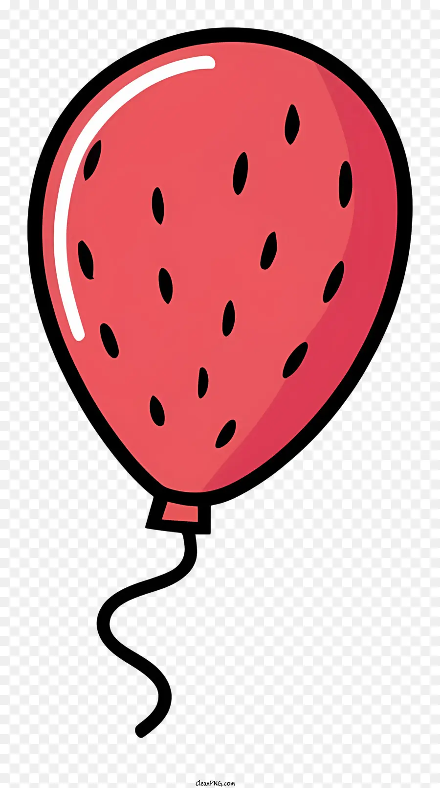 Cartoon，Balão Vermelho PNG