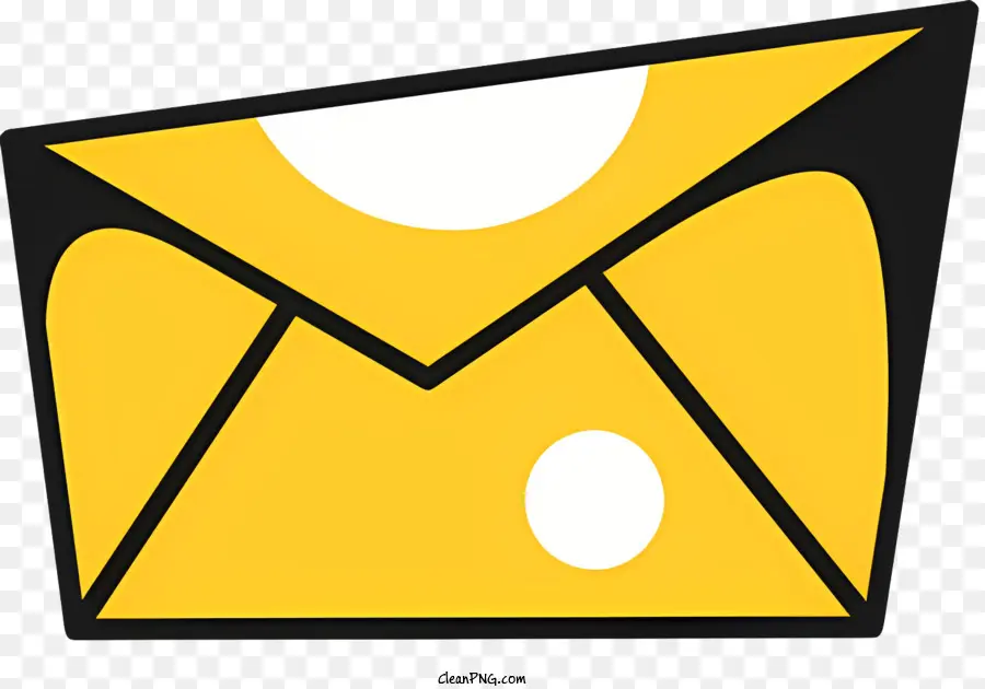 Rede，Envelope Amarelo PNG