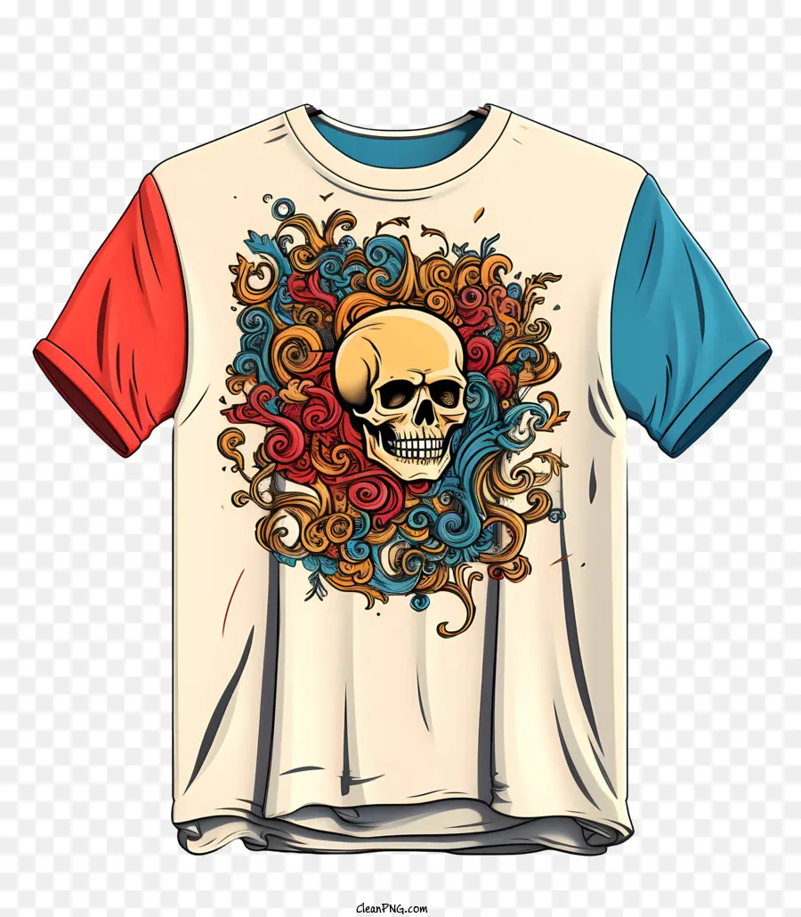 Camiseta De Estilo Desenhado à Mão，Tshirt Design PNG