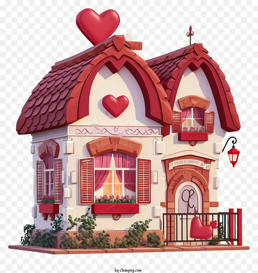Valentine House Icon，Cottage PNG