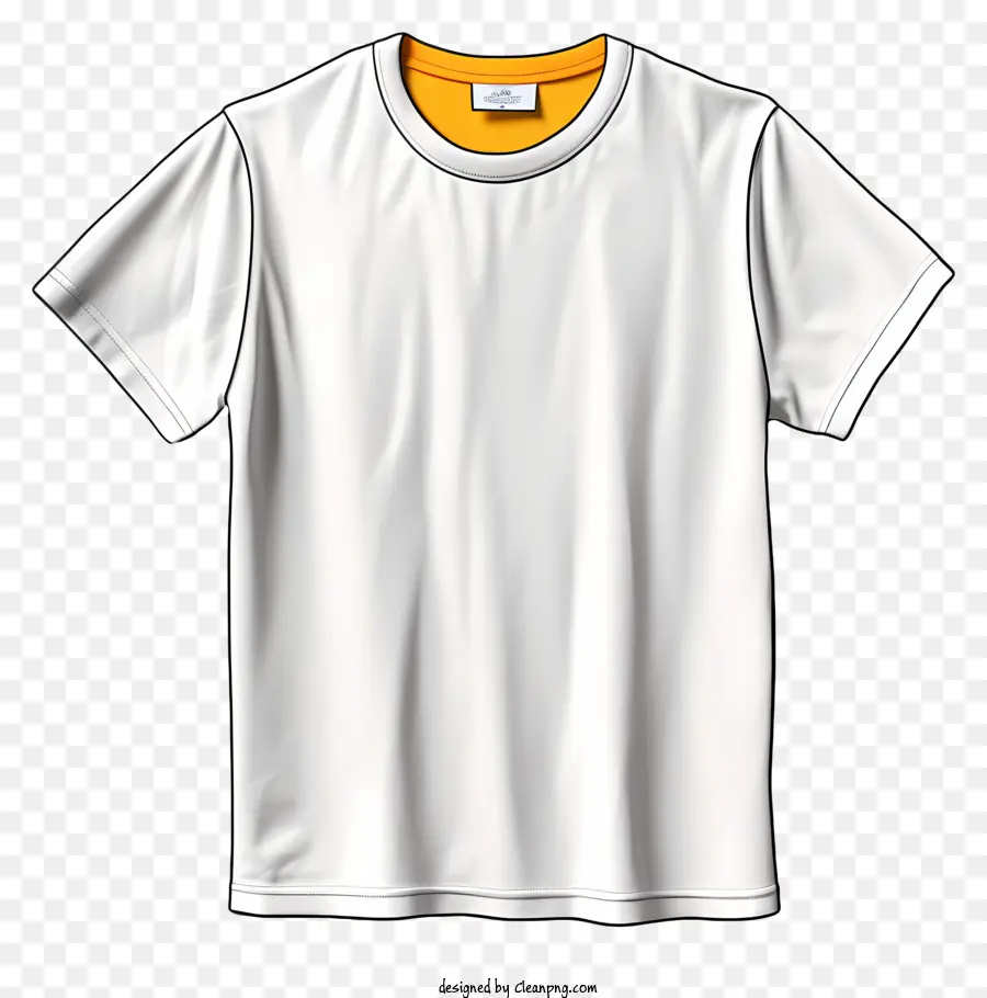 Camiseta Realista Em Estilo 3d，Branco Tshirt PNG