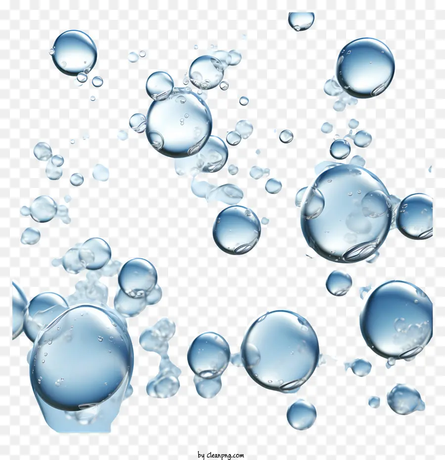 Bolhas De água De Sabão，Bolhas Na água PNG