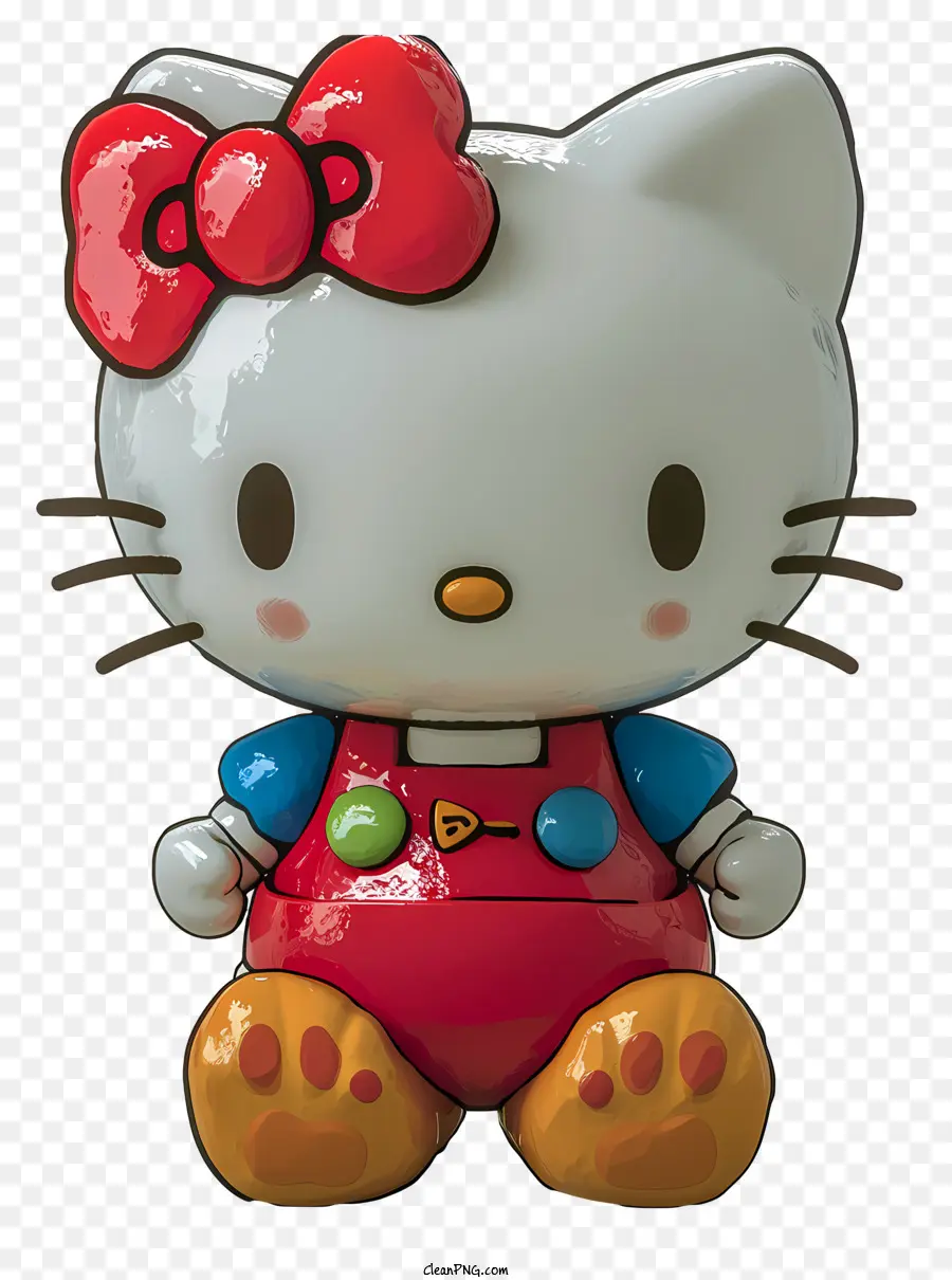 Mascote Realista De Estilo 3d Hello Kitty，Hello Kitty Toy PNG