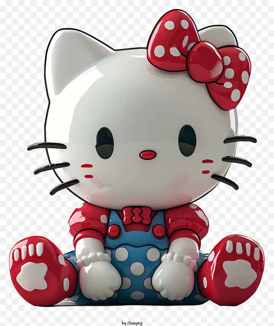 Estilo Realista Hello Kitty Mascot，Hello Kitty PNG