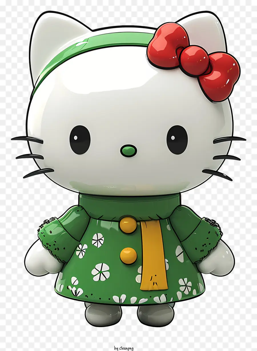 Estilo Realista Hello Kitty Mascot，Hello Kitty PNG