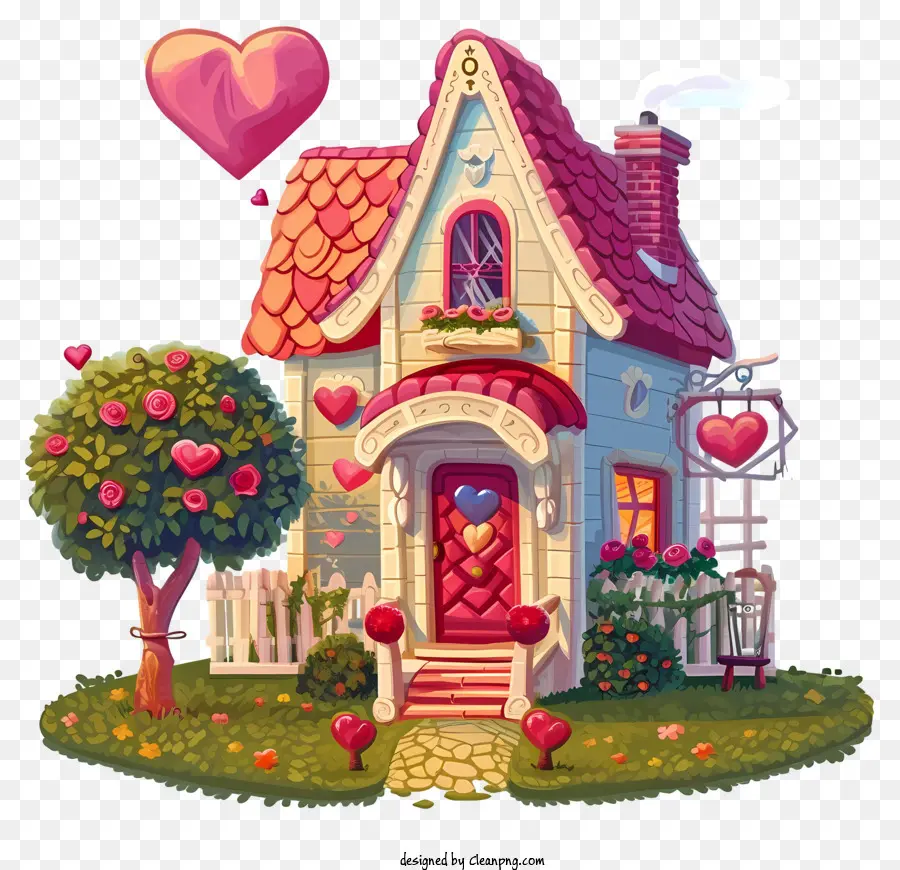 Emoji Da Casa Dos Namorados，Cottage PNG