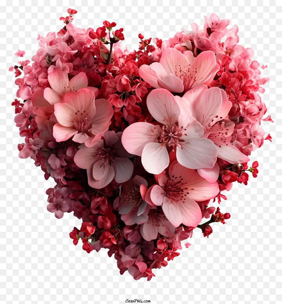 Valentine Elementos，Flores Cor De Rosa PNG