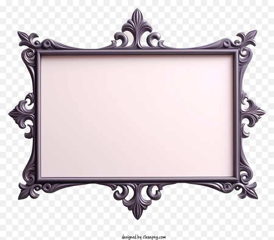 Quadro De Fotos Em Pastel，Quadro De Imagem Ornamentado PNG