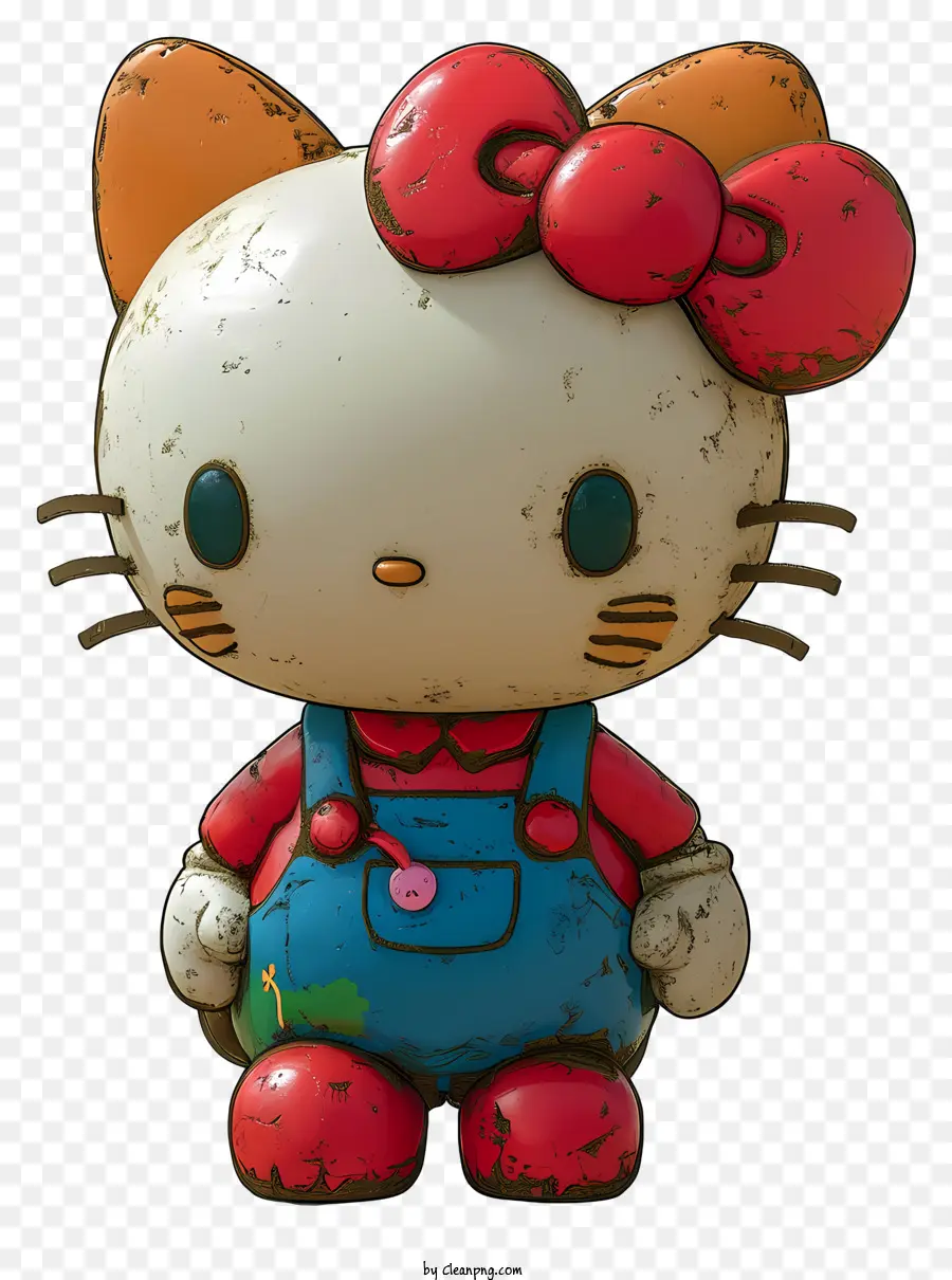 Mascote Realista De Estilo 3d Hello Kitty，Hello Kitty PNG