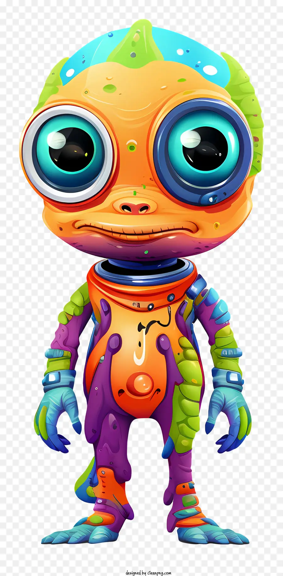 Mascot De Alien，Criatura De Desenho Animado PNG