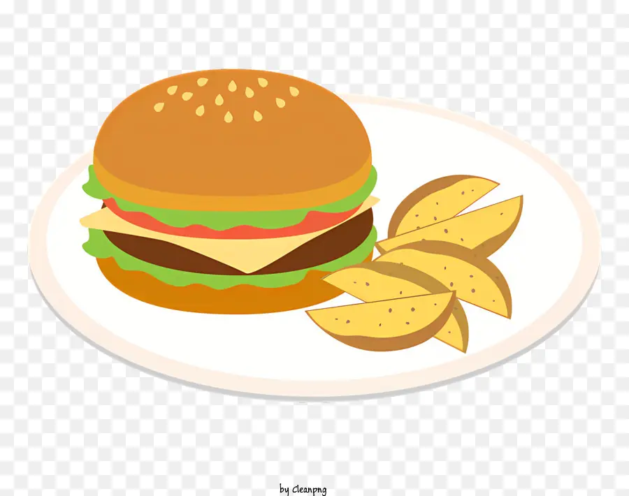 Alimentos，Hamburger PNG