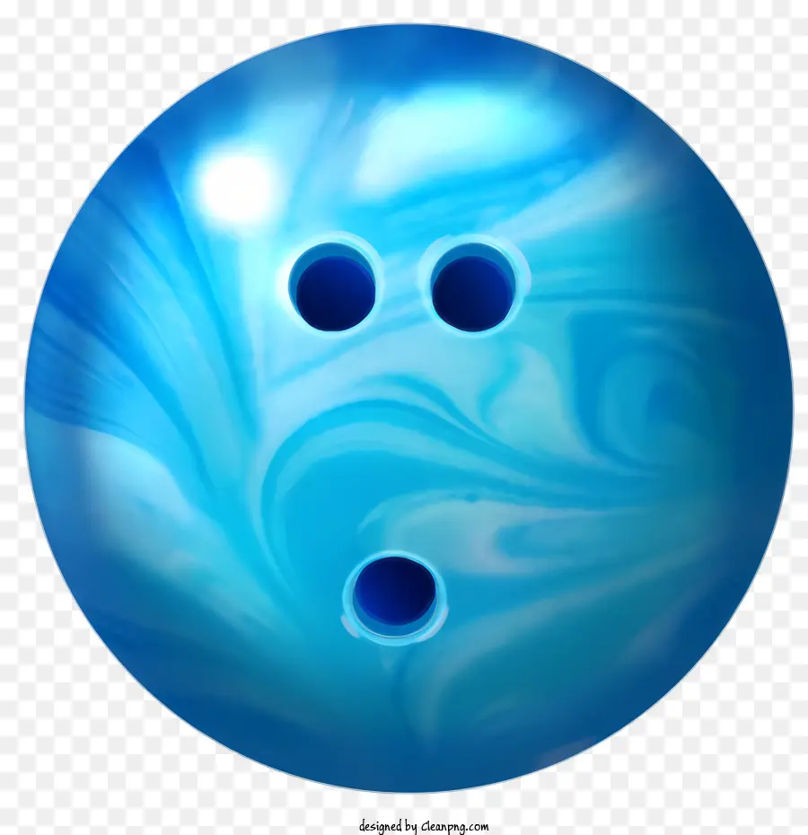 Bola De Boliche，Azul Redemoinhos PNG