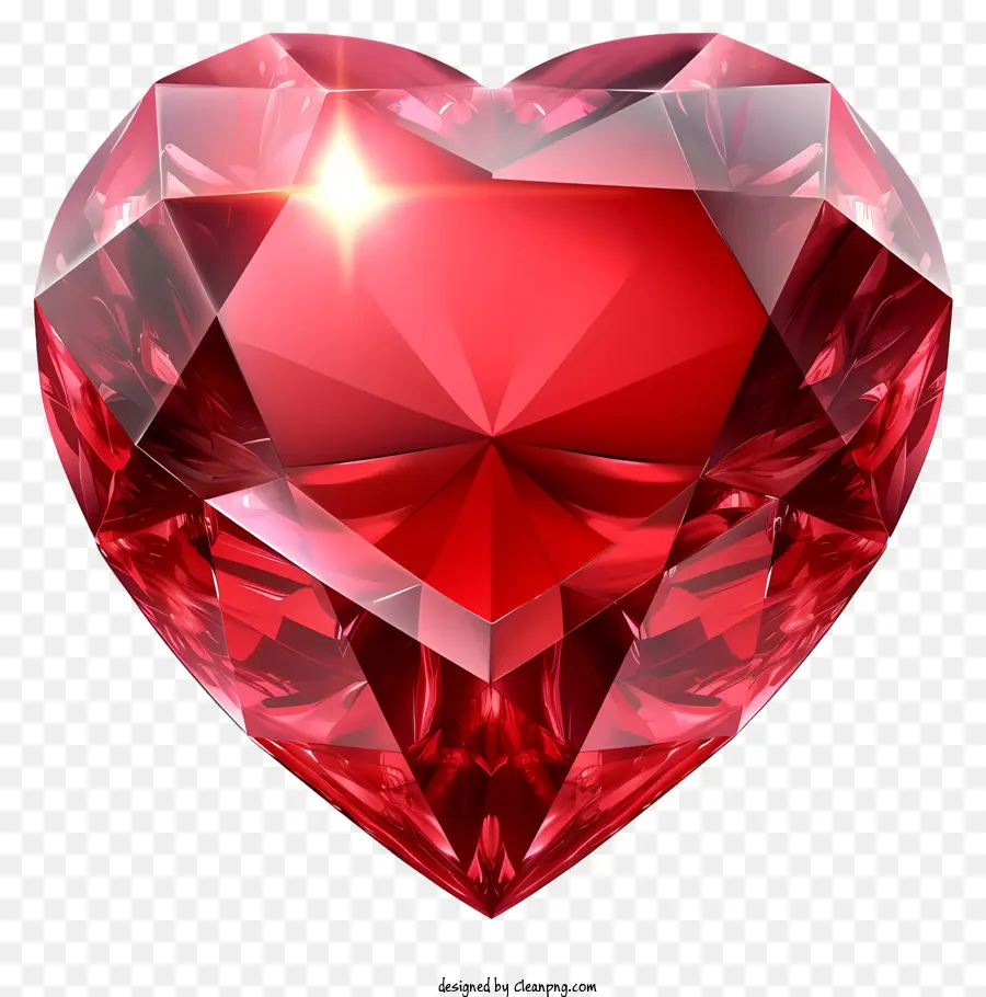 Emoji De Diamante Do Coração De Namorado，Pedra Preciosa Em Forma De Coração PNG