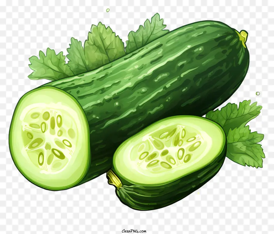 Pepino Desenhado à Mão，Pepino PNG