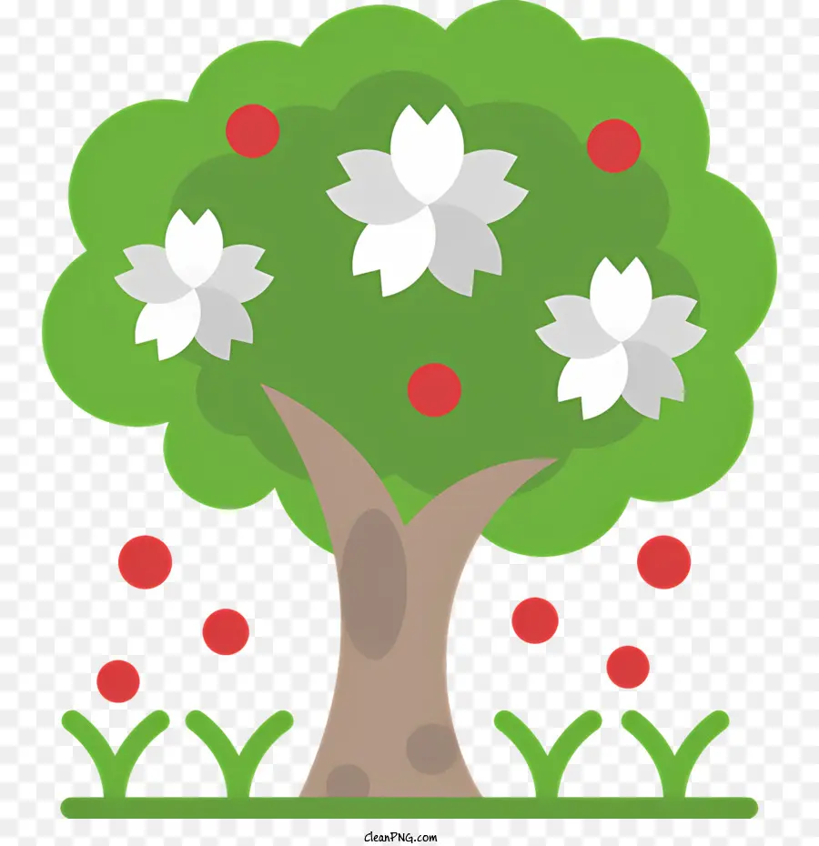Primavera，árvore Verde PNG