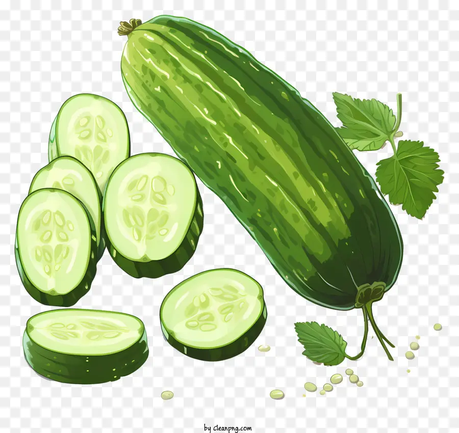 Esboço Do Estilo De Esboço，Grande Pepino PNG