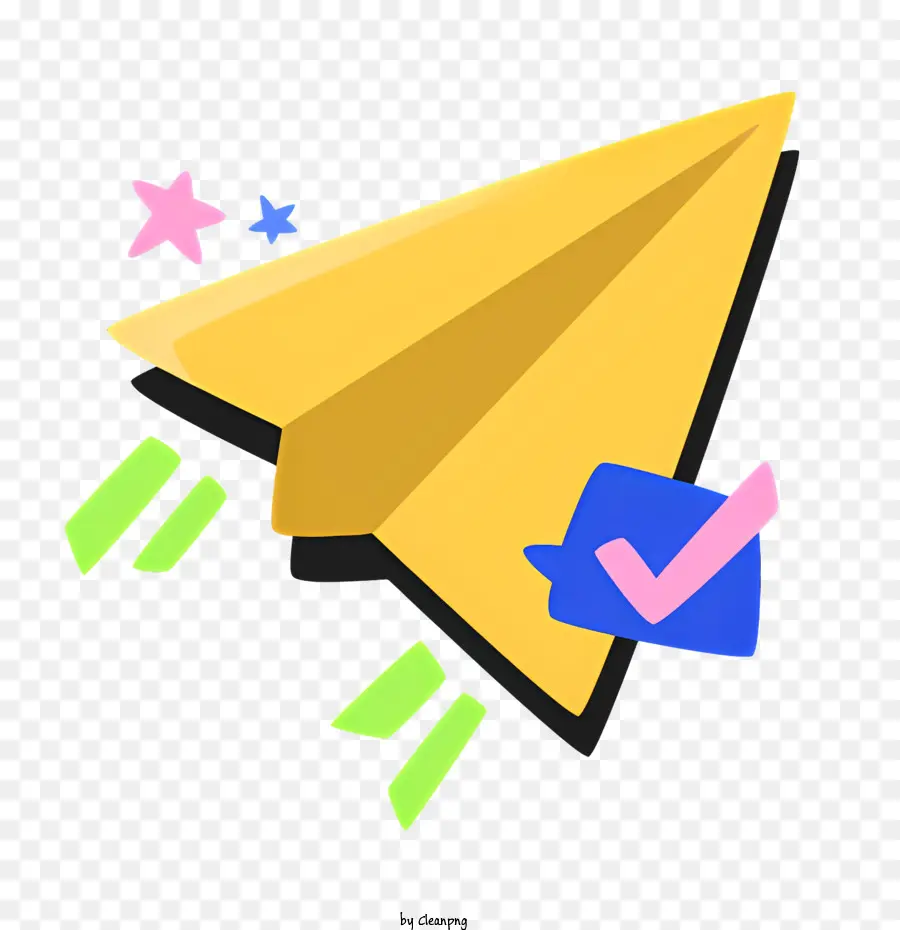Web，Paper Airplane PNG