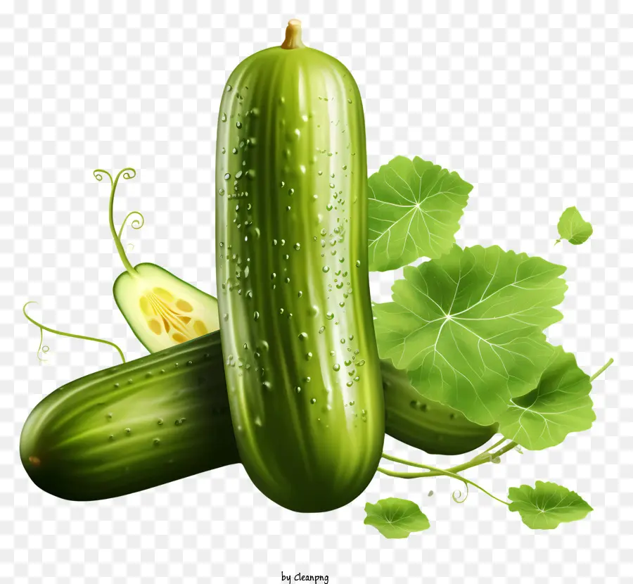 Pepino Estilo 3d Realista，Pepino PNG