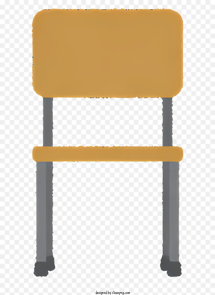 Cadeira De Madeira，Cadeira De Estrutura De Metal PNG