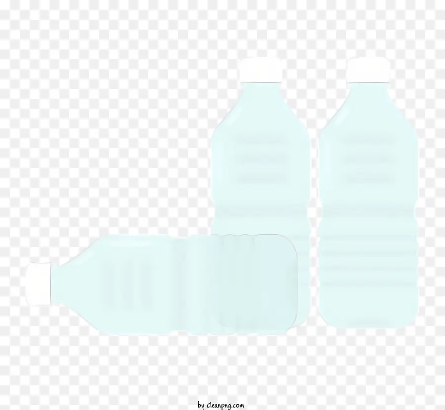 Garrafas De água Plástica，Garrafas Empilhadas PNG