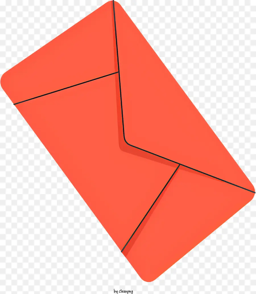 Objectos，Envelope Vermelho PNG