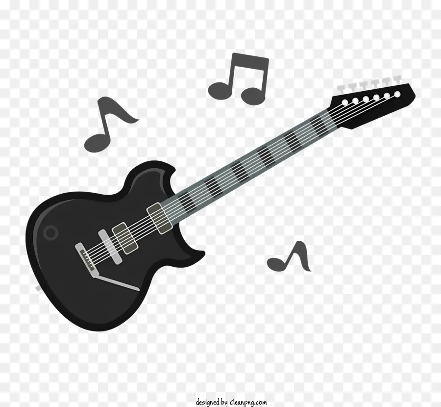 Guitarra Elétrica，Musical Notes PNG