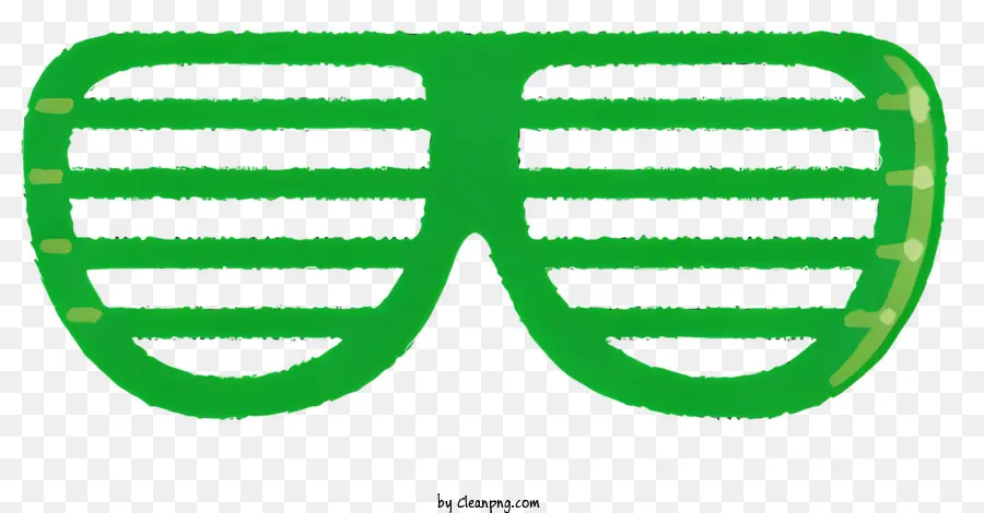 A Vida，óculos Verdes PNG
