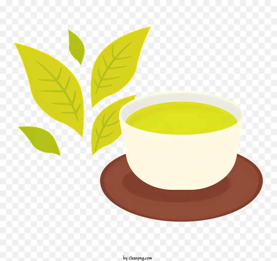 Alimentos，O Chá Verde PNG