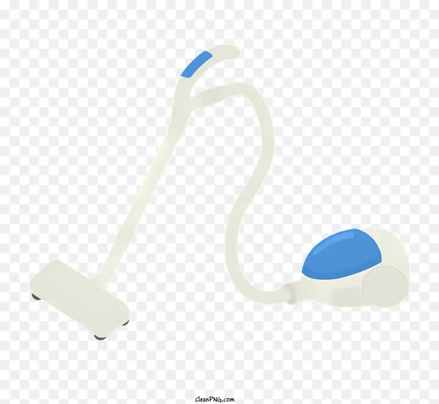 Aspirador De Pó，Azul E Branco PNG