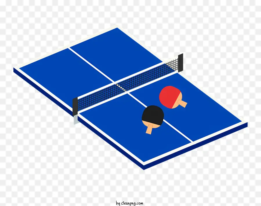 Tennis De Tennis Azul，Net De Tênis De Mesa PNG