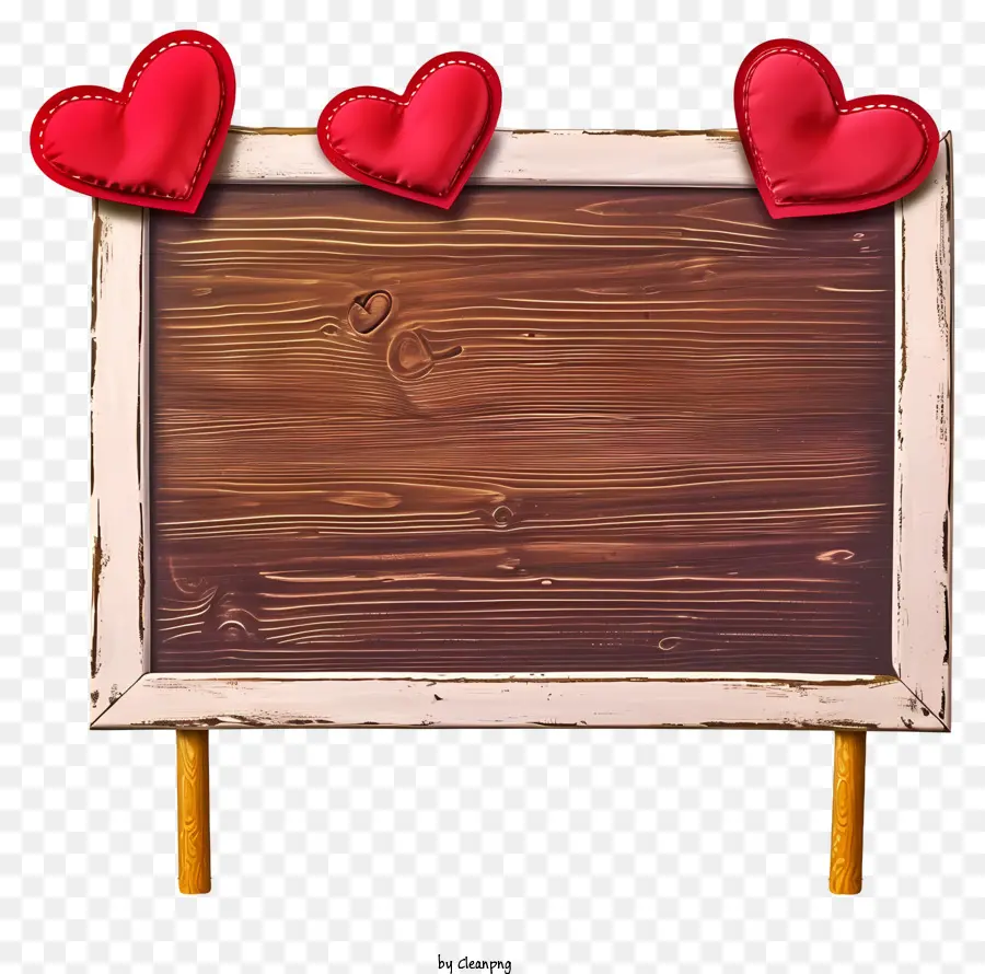 Ícone De Placa De Sinal De Dia Dos Namorados，Wooden Sign PNG