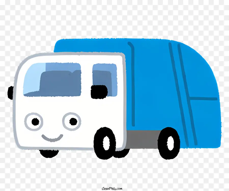 Branca De Caminhão，Caminhão De Tampa De Plástico Azul PNG