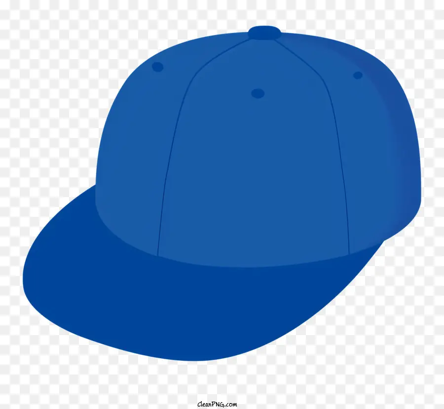 Boné De Beisebol Azul，Boné De Beisebol Redondo Da Coroa PNG