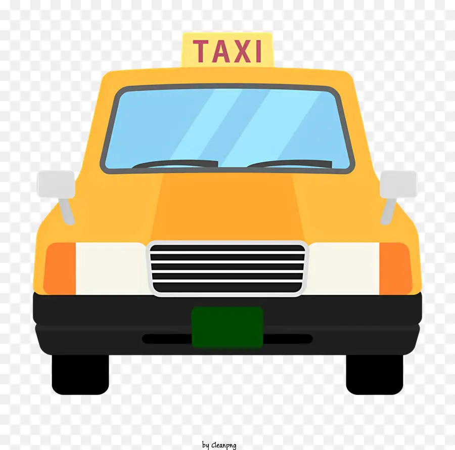 Táxi，O Veículo Amarelo PNG