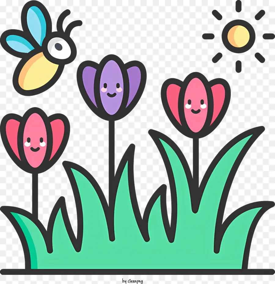 Primavera，Flores PNG
