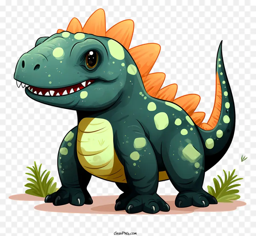 Dinossauro Plano，Dinossauro Do Desenho Animado PNG
