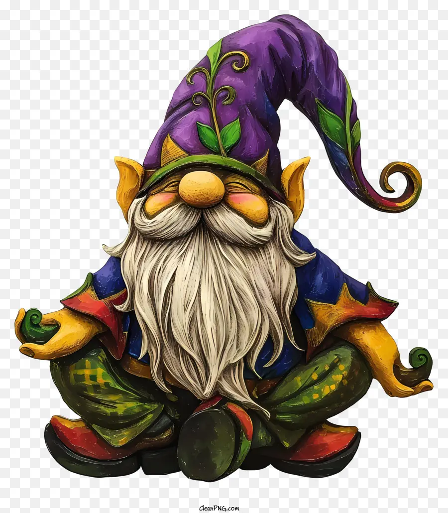 Mardi Gras Gnome，Gnome PNG